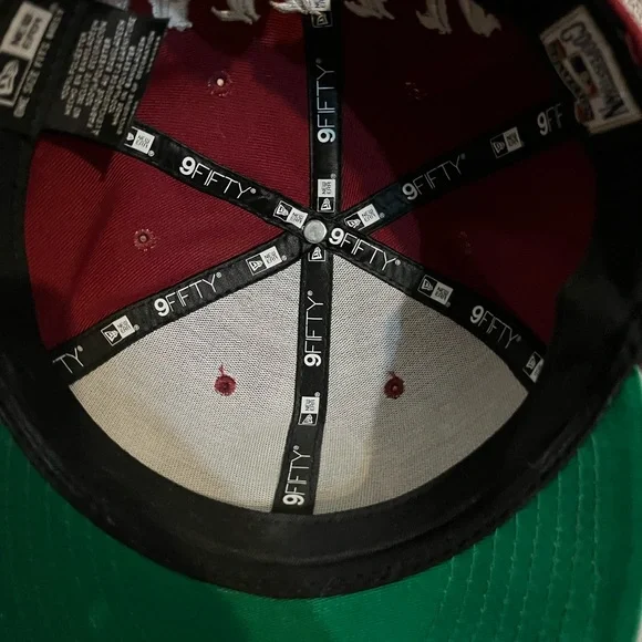 MLB Philadelphia Phillies Maroon & Gray Fitted Cap - Picture 5 of 5